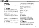 Preview for 23 page of tomado TM-1403 Instruction Manual