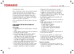 Предварительный просмотр 10 страницы tomado TM-1802 Instruction Manual