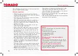 Предварительный просмотр 16 страницы tomado TM-2410 Instruction Manual