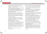 Preview for 4 page of tomado TM-2415 Instruction Manual