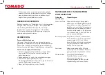 Preview for 6 page of tomado TM-2415 Instruction Manual