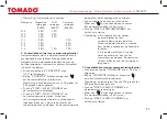 Preview for 11 page of tomado TM-2415 Instruction Manual