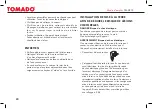 Preview for 20 page of tomado TM-2415 Instruction Manual