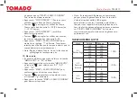 Preview for 28 page of tomado TM-2415 Instruction Manual