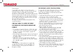 Preview for 34 page of tomado TM-2415 Instruction Manual