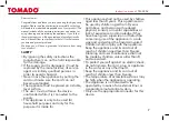 Preview for 7 page of tomado TM-2454 Instruction Manual