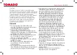 Preview for 11 page of tomado TM-2454 Instruction Manual