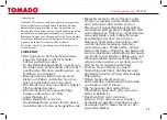 Preview for 15 page of tomado TM-2454 Instruction Manual