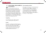 Preview for 19 page of tomado TM-2454 Instruction Manual