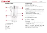 Preview for 18 page of tomado TM-2457 Instruction Manual