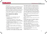 Предварительный просмотр 3 страницы tomado TM-2464 Instruction Manual