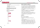 Предварительный просмотр 4 страницы tomado TM-2464 Instruction Manual