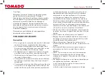 Предварительный просмотр 11 страницы tomado TM-2464 Instruction Manual