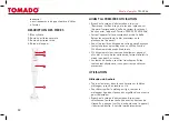 Предварительный просмотр 12 страницы tomado TM-2464 Instruction Manual