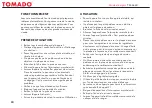 Preview for 24 page of tomado TM-6660 Instruction Manual