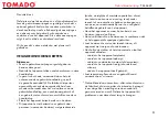 Preview for 3 page of tomado TM-6665 Instruction Manual