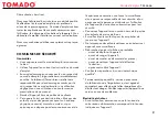 Preview for 9 page of tomado TM-6666 Instruction Manual