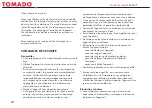 Preview for 10 page of tomado TM-6671 Instruction Manual