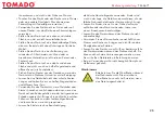 Preview for 25 page of tomado TM-6671 Instruction Manual