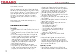 Preview for 10 page of tomado TM-6673 Instruction Manual