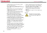 Preview for 12 page of tomado TM-6673 Instruction Manual