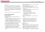 Preview for 17 page of tomado TM-6674 Instruction Manual