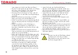 Preview for 26 page of tomado TM-6674 Instruction Manual