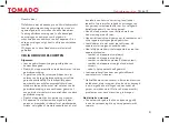 Предварительный просмотр 3 страницы tomado TM-6677 Instruction Manual