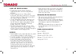 Preview for 5 page of tomado TM-7502 Instruction Manual