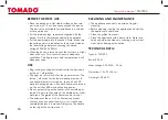 Preview for 10 page of tomado TM-7503 Instruction Manual