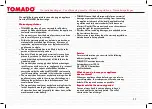 Preview for 11 page of tomado TM-7503 Instruction Manual