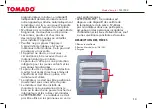 Preview for 13 page of tomado TM-7503 Instruction Manual