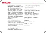 Предварительный просмотр 14 страницы tomado TM-7503 Instruction Manual