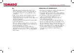 Preview for 6 page of tomado TM-9025 Instruction Manual