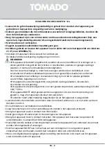 Предварительный просмотр 4 страницы tomado TMA1201W Instruction Manual