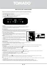 Preview for 51 page of tomado TMA1201W Instruction Manual