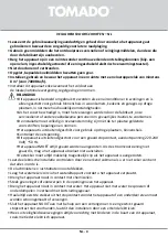 Предварительный просмотр 4 страницы tomado TMA7000B Instruction Manual