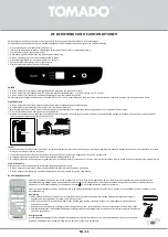 Preview for 11 page of tomado TMA7000B Instruction Manual