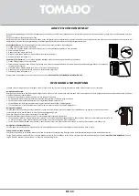 Предварительный просмотр 34 страницы tomado TMA7000B Instruction Manual