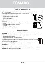 Предварительный просмотр 45 страницы tomado TMA7000B Instruction Manual