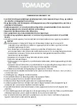 Предварительный просмотр 69 страницы tomado TMA7000B Instruction Manual