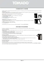 Предварительный просмотр 13 страницы tomado TMA7000W Instruction Manual