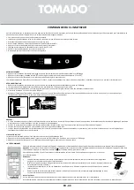 Предварительный просмотр 43 страницы tomado TMA7000W Instruction Manual