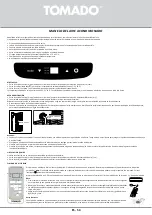 Предварительный просмотр 54 страницы tomado TMA7000W Instruction Manual