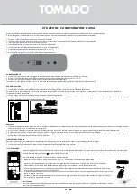 Предварительный просмотр 65 страницы tomado TMA9001B Instruction Manual