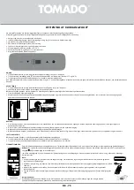 Предварительный просмотр 75 страницы tomado TMA9001B Instruction Manual