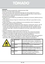 Предварительный просмотр 102 страницы tomado TMA9001B Instruction Manual