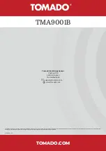 Предварительный просмотр 116 страницы tomado TMA9001B Instruction Manual