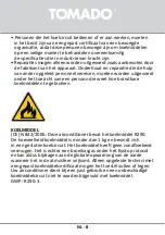 Preview for 8 page of tomado TMA9001W Instruction Manual