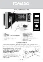 Предварительный просмотр 9 страницы tomado TMC2501S Instruction Manual